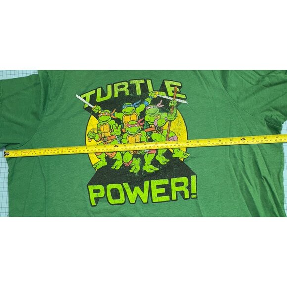 TMNT Teenage Mutant Ninja Turtles Power T-Shirt Men’s 3XL (54-56) Green - Picture 3 of 14